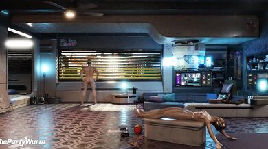 Cyberpunk 2077 - Panam gets pounded all night long