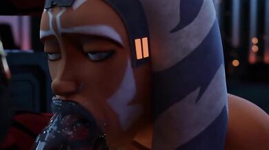 Darth Maul gave Ahsoka a CUM facial