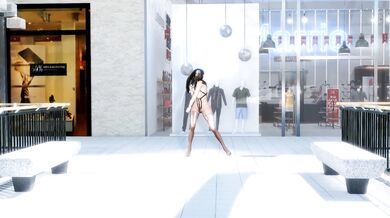 Japanese twin sisters engage in passionate lesbian sex, with the addition of MMD animation and some BDSM action