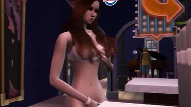 The Thirsty Sims: Erotic Encounters with the Bloodsucking Vampires