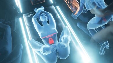 Female Masturbation: Cortana Denies Orgasming Both Angles, Pubic Hair (zmsfm)