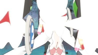 Jack-O and his date going at it on Halloween night!