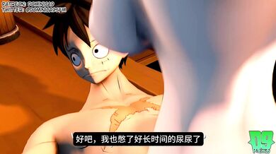 Nami Teaches Luffy the Joys of Sexual Intercourse: A Chinese Translation