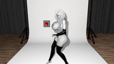 The Elegant Lady Death Poses for Her Suitors Pleasure