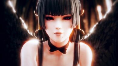 The Hentai Queen and the Demon Goddess of Fire, Nyotengu Rewritten as: Hentai Empress and the Demoness of Flames, Nyotengu