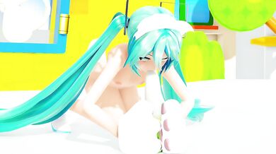 Miku and Rins Sexual Escapades with Koneko and Paya Paya