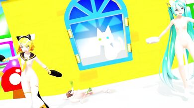 Miku and Rins Sexual Escapades with Koneko and Paya Paya