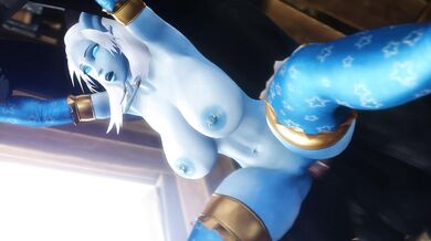 Mating with a Giant Llama: Draenei Take on Stallion Breeding