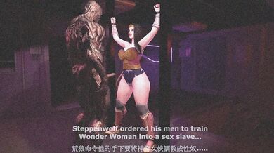 Superheroine Subjugated by Savage Beast