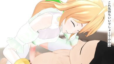 Rewritten as Mikasa and Hinata in a Cowgirl Position with No Audio [Flim13]