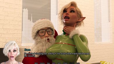 Twas the Night Before Christmas, and all through the house, not a creature was stirring - except for the sexbots