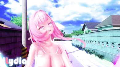 Busty Elysia Gets That Boomstick!