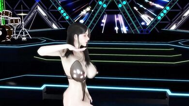 Jisite Jisite Vammmdfan Vam Mmd Next Level: Two Tiny Lesbians Share a Big Thick Cock in their Hentai Adventure