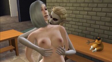 The Sims 4 - Saya and the Vampire Mistress