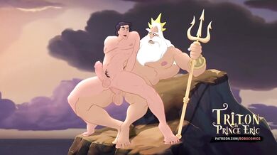 The Merman Prince and His Father the Sea King: A Love Triangle at Bottom of the Ocean