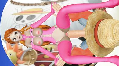 One-Punch Man Luffy Gets Naked and Fucks Nami, a Masturbation Fantasy for Adults!