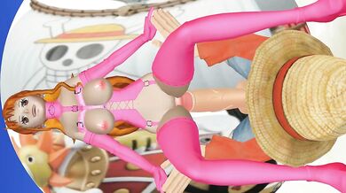 One-Punch Man Luffy Gets Naked and Fucks Nami, a Masturbation Fantasy for Adults!