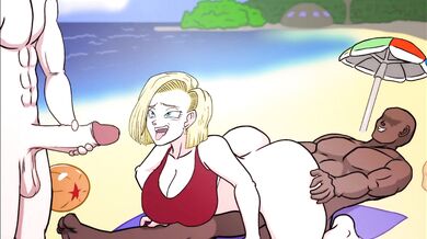 Robot Hentai: Android 18 and Sparkling Jailbait