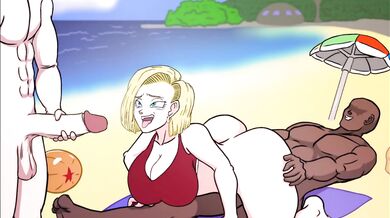Robot Hentai: Android 18 and Sparkling Jailbait