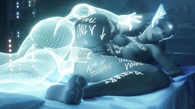 Symmetra and Hologram - Body Writing