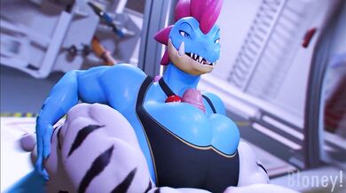 Busty Japanese office lady, Yuki, gives a horny young guy a tight titfuck while he rides her face in their secret love nest