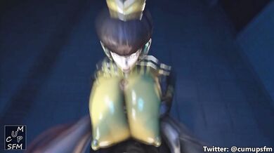 DVa’s Latex Titjob