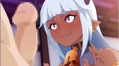 Dark-skinned Succubus in the Tavern: The Sultry Seductress Cums on Command