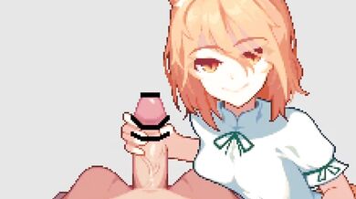 Kudamaki Tsukasa Handjob (Edited Sound) (Furumero)