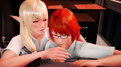 Mother-Daughter Blowbang