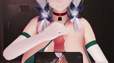 Erotic Hentai Video of Azur Lane with Handjob and Sex Scenes, featuring Big Boobs and MMD 3D Characters