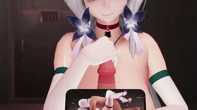 Erotic Hentai Video of Azur Lane with Handjob and Sex Scenes, featuring Big Boobs and MMD 3D Characters