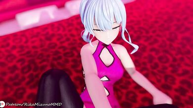 Hoshimachi Suiseis Hot and Sexy Dance Performance for Vtuber MMD R-18 Reward