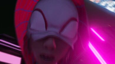 Spider-Gwen forces you to her will as she penetrates your tight pussy with her long, hairy spider legs, making you scream out in pleasure and pain
