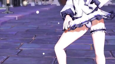 [MMD] Snow Elf Lady/AOA-Excuse me, I need to get in there