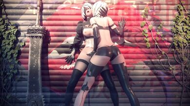 Busty robotic mistress dominates and punishes her human slave in a futuristic dungeon