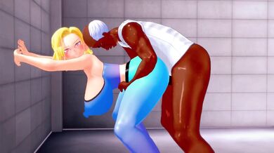 In this special training session, Android 18 is put through a rigorous workout routine designed to improve her physical prowess