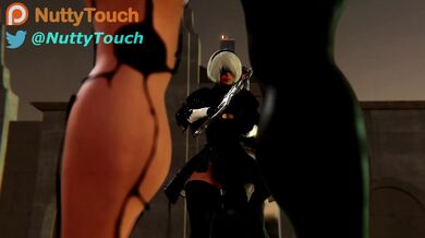 Futanari Warriors Fierce Assault: Nutty Touch