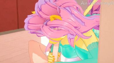 Fluttershy, the Curious Pony and her MLP Friends