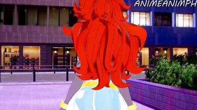 Sexy Super Saiyan Galaxy Girls: Dragon Ball Z - Android 21