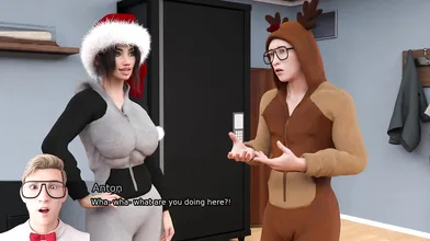 Holiday Special: Sexy Christmas Eve Adventure with Sexbot Ava and Her Naughty Elf Friends
