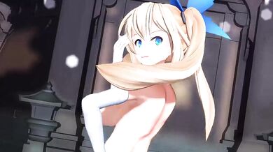 Gimme your panties! Gimme your bra! MMD Mirai Akari is ready to play with the big girls