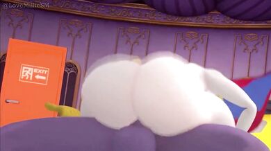 Pornstar Jax gets fucked by a giant cock while riding on top of a demons head