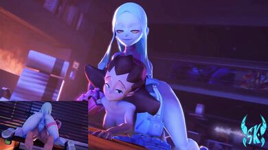 Tron, x-ray Rebecca upgrades her sexuality