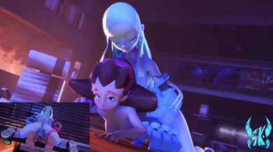 Tron, x-ray Rebecca upgrades her sexuality