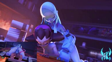 Tron, x-ray Rebecca upgrades her sexuality