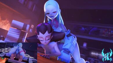 Tron, x-ray Rebecca upgrades her sexuality