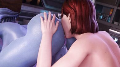 Liara & Femsheps Dinner Date [Justausernamesfm]