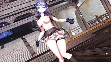 Chung Ha - Misaki/Sumire Otori MMD hentai porn video