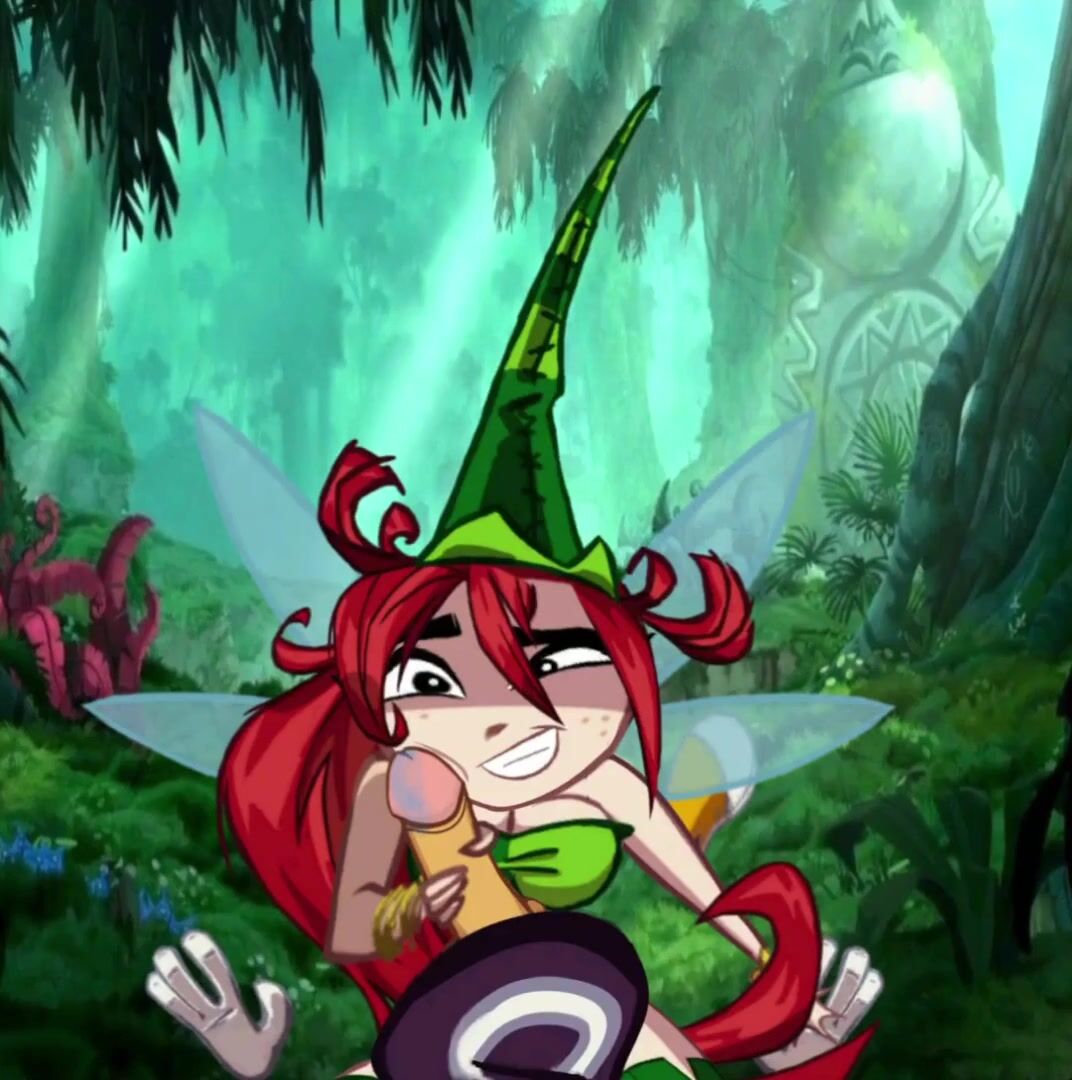 Rayman and Betilla in a thrilling scene