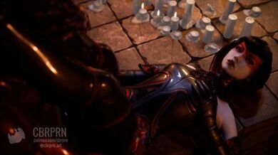 The Naughty Lady Countess Thigh-High Boots and a Sultry Halloween Night - By CBRPRN